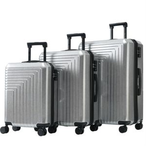 SET DE VALISES Lot de 3 valises M-L-XL, en PVC, robuste, léger et