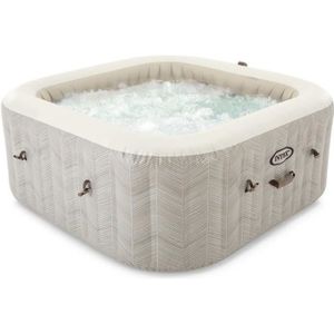 SPA COMPLET - KIT SPA Spa gonflable INTEX - Chevron - 173 x 173 x 71 cm 