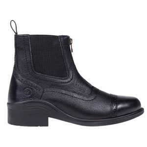 Kerbl Axona Bottines Équitation PVC Cheville - Imperméables, Antidérapantes, Noir