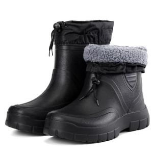 Botte fourrée imperméable homme cheap
