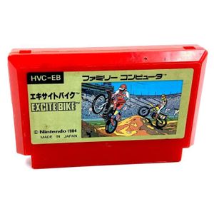 JEU CONSOLE RÉTRO Excite Bike Motocross Jeu Nintendo Famicom NES Imp