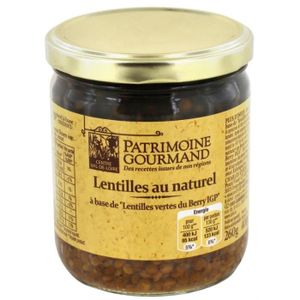 LÉGUMES VERT PATRIMOINE GOURMAND - Lentilles Vertes Du Berry Ig