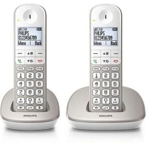 Téléphone fixe Téléphone Sans Fil Philips XL4902S-22 1,9