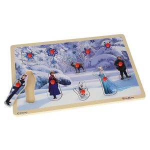COLLE PUZZLE LA REINE DES NEIGES Puzzle 1er Age en Bois - Disne