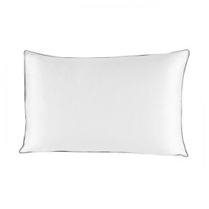 Prend Soin de Votre Peau et Moins de Perte de Cheveux 50x70cm OLESILK Taie d/'oreiller en Soie Naturelle de mûrier 16 Mommes Grise argentée