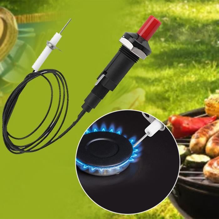 Kit d'allumage d'étincelles piézo avec câble de 30 cm de Long,  bouton-poussoir pour Grill, cuisinière, briquets de cuisine, accessoires  électroménagers - AliExpress