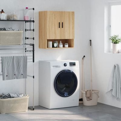 VidaXL Armoire Murale Flottante Élégante - Meuble De Rangement Blanc 60x31x70 Cm En Bois D'Ingénierie