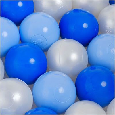 Lot de 3 sacs de 100 balles de jeu ou de piscine 5,5 cm - Doré, gris Lot de 3 sacs de 100 balles de jeu ou de piscine 5,5 cm - Doré, gris