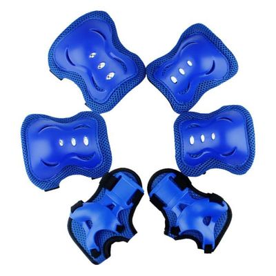Lot De 6 Protections Corporelles – Genoux, Coudes, Poignets, Haute élasticité, Tailles S à L, Enfant/adulte, Skate, Vélo, Roller