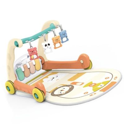 Trotteur 3 en 1 pour enfants assis à debout, centre d'activités avec gain  de poids, divertissement, sons de table, musique, jouet éducatif  multifonctionnel pour garçons et filles : : Bébé et Puériculture