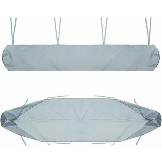 Housse De Protection Pour Auvent 4m - Imperméable Et Anti-UV - Tissu Oxford 210D - Rangement Facile Jardin