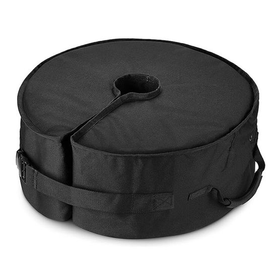 Sac de Poids pour Pied de Parasol, Base pour Parasol Deporte, Sac de Sable pour Parasol, Poids de La Base du Parasol, Support de Poids de Parasols de Jardin Extérieur pour Patio