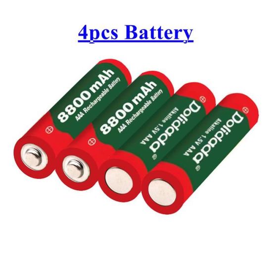4 piles 1,5 VBatterie Rechargeable Aaa 8800 Mah, 1.5 V, 8800 Mah — free download