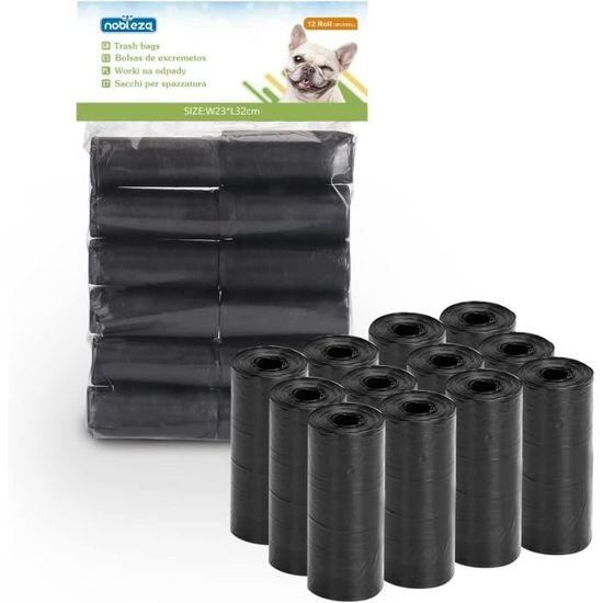 Ramasse crotte,Sacs à Crottes pour Chien et Chat, 120 Rouleaux, Sachets