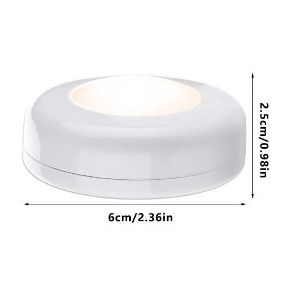 Veilleuse LED D'intérieur à Chargement Sans Fil, éclairage D'armoire à
