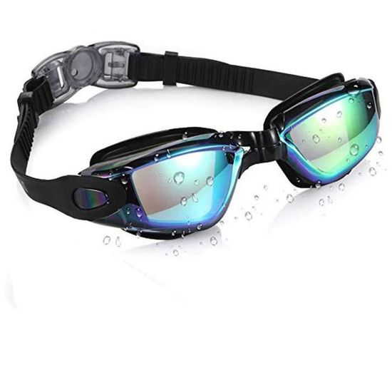 Lunettes de Natation Anti-Buée UV Protection Silicone