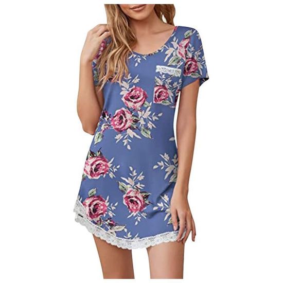 Robe de nuit personnalisée pour femme, vêtement d'intérieur à manches courtes avec texte photo et texte personnalisé, Chemise de nuit personnalisée, Moyen Robe de nuit personnalisée pour femme, vêtement d'intérieur à manches courtes avec texte photo et texte personnalisé, Chemise de nuit personnalisée, Moyen