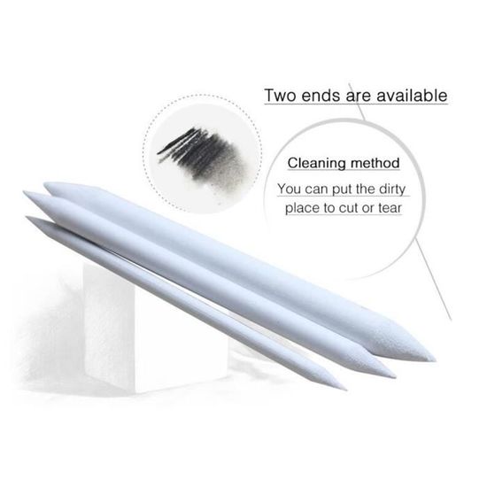 Stylo Estompeur Pour Croquis Avec Pointe Estompée Et Papier De