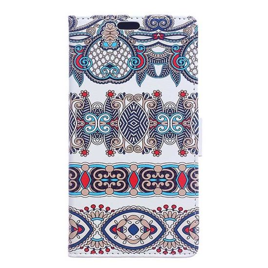 compatibile per WIKO U PULSE schermo 5.5 Copertura CUSTODIA cover STAND flip LIBRO gel silicone tpu MORBIDA portafoglio eco pelle MAGNETICA porta carte (NERO