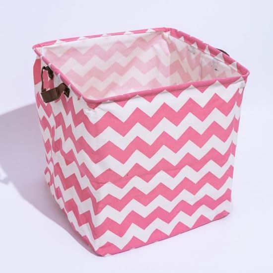 Panier De Rangement Universel Pour Poussette - Toile Oxford 600D - 30x30x10 Cm - Bordure Noire