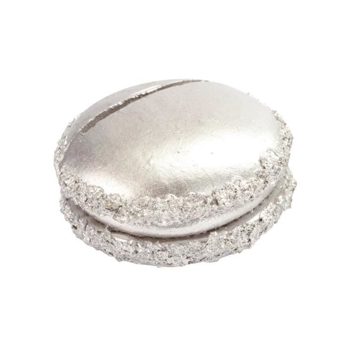 SANTEX Marque-Place Macaron Argent