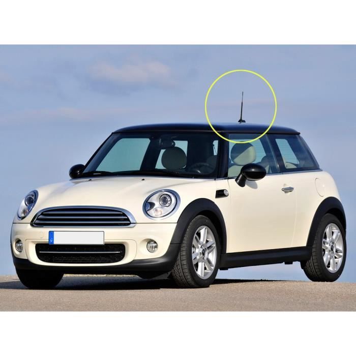 Antenne universelle à visser sur toit de voiture, 9 pouces, pour BMW Mini Cooper Toyota Black -FY1626