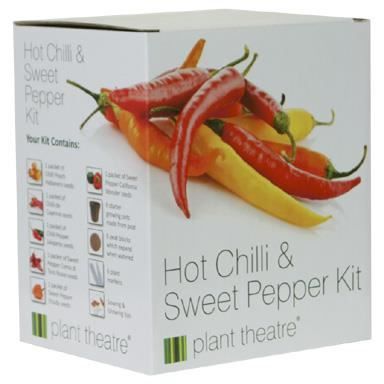 Kit Piment Piquant et Poivron Doux Plant Theatre