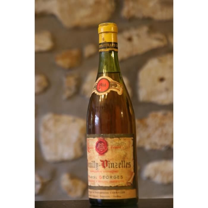 Pouilly Vinzelles,blanc,Domaine Marcel Georges 1966 Simple