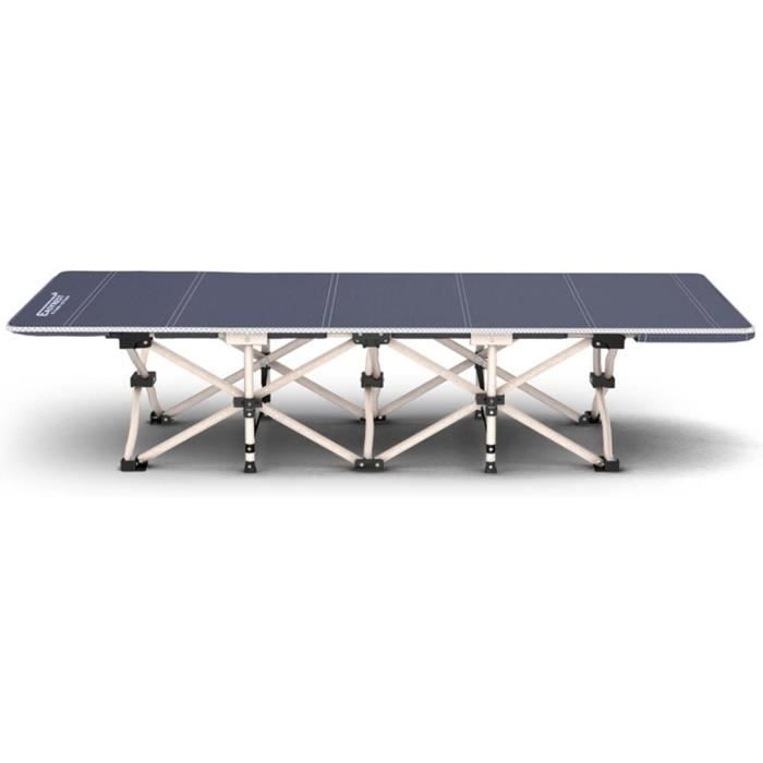 SjYsXm-Sunloungers Lit de Camp Pliable de 10 Pieds de Large Lit de Camp Pliable de 10 Pieds de Luxe Lit de Couchage Confortable de l