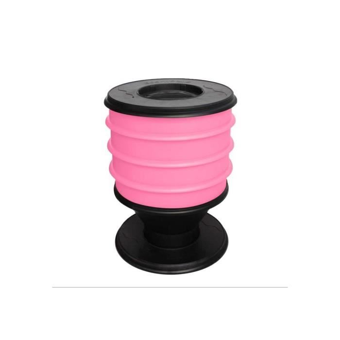 Lombricomposteur ECO-WORMS coloris rose fuschia