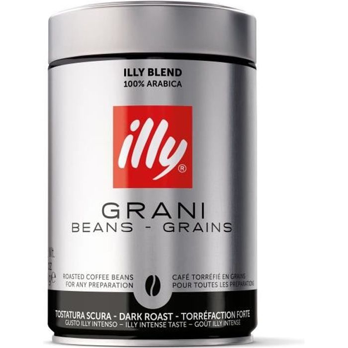 ILLY Café 100 % Arabica - Grains fort - 250 g