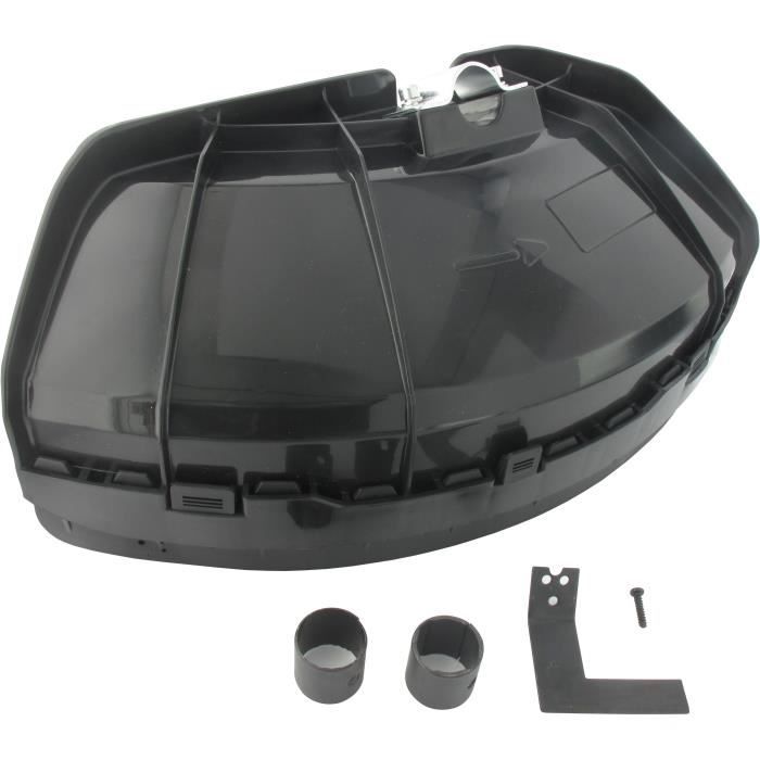 JARDIN PRATIQUE Carter de protection universel pour débroussailleuse à dos - Avec couteau coupe-fil
