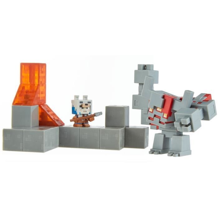 Mattel jeu Minecraft Dungeons Box junior 3-pièces