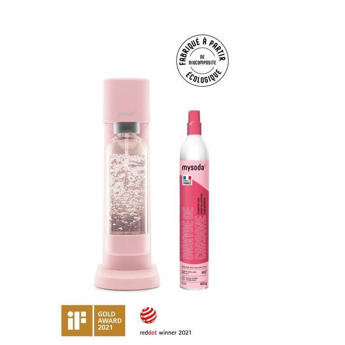 MYSODA - Machine Woody Pink en Biocomposite