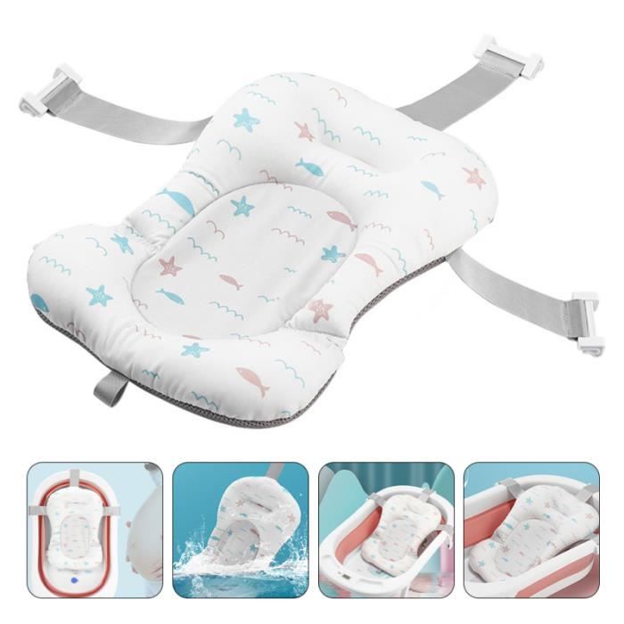 1pc Baby Shower Cushion Newborn Non-Slip Bathtub Mat Safety Bath Support FILET DE BAIN - HAMAC DE BAIN
