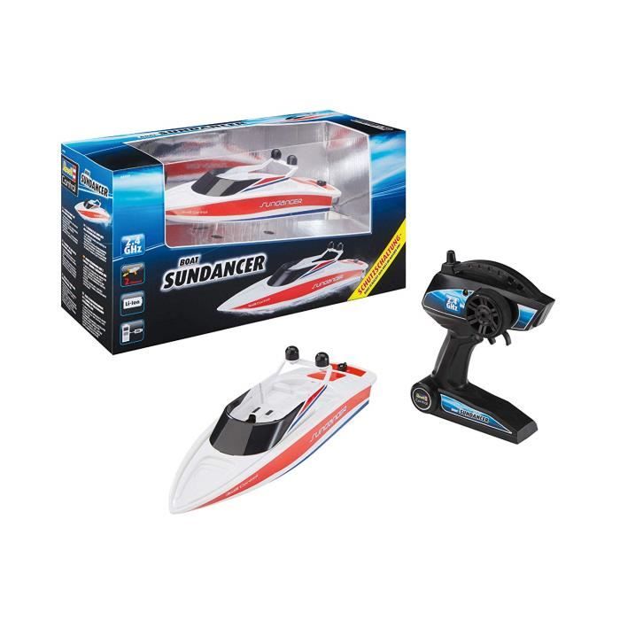 Revell Control 24137 Bateau radiocommandé Sundancer, Rouge, Red - Revell Control 24137