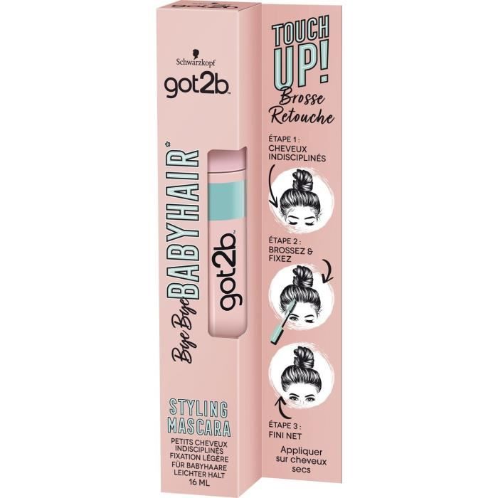 SCHWARZKOPF Got2b - Mascara Cheveux - Bye Bye Baby Hair - 16 ml