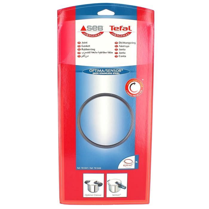 Joint sensor/optima 8l inox d=235 pour Autocuiseur Seb, Cocotte Seb - 3665392304371