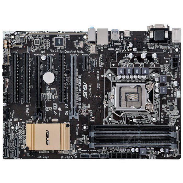 Carte mère ASUS B150-PLUS D3 Intel B150 LGA 1151 4xDDR3 64GB ATX - Asus