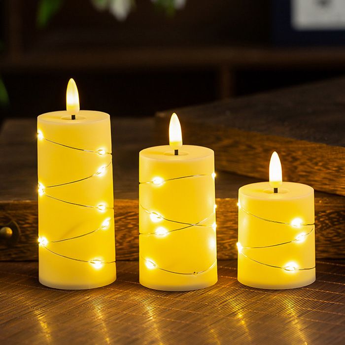 Bougie A Pile Avec Fausse Flamme Aignis Lot De 12 Bougies LED Sans Flamme à Piles Avec Bougies Telecommande