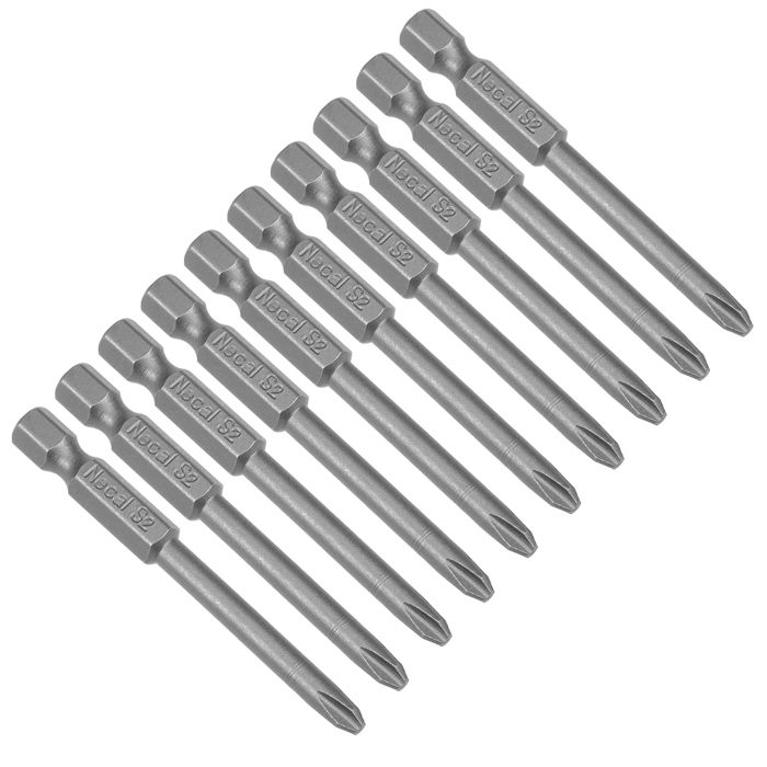 Lot De 2 Embouts Hexagonaux Magnétiques 10mm Longueur 80mm - Power Embouts