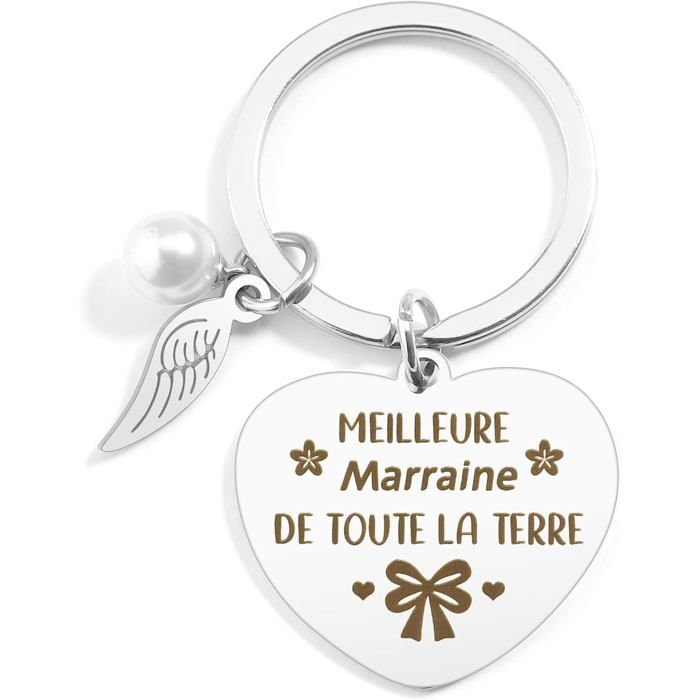 Porte-Clés Maman Fille – Cadeau Fête Des Mères Argenté En Acier Inoxydable Mère-Fille