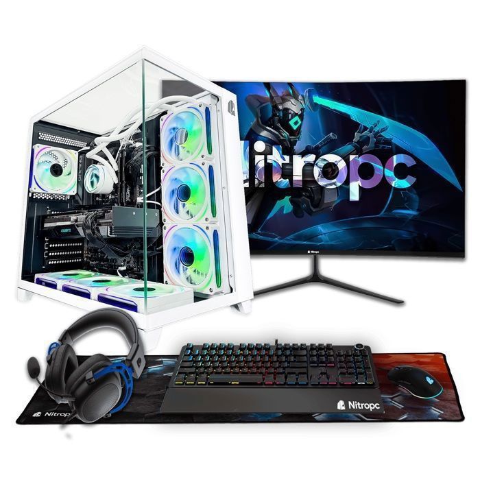 PC Gamer - NITROPC - Pack Nitro Plus - Intel i9-12900KF - RTX 5070 12Go - 32Go RAM - 1To SSD