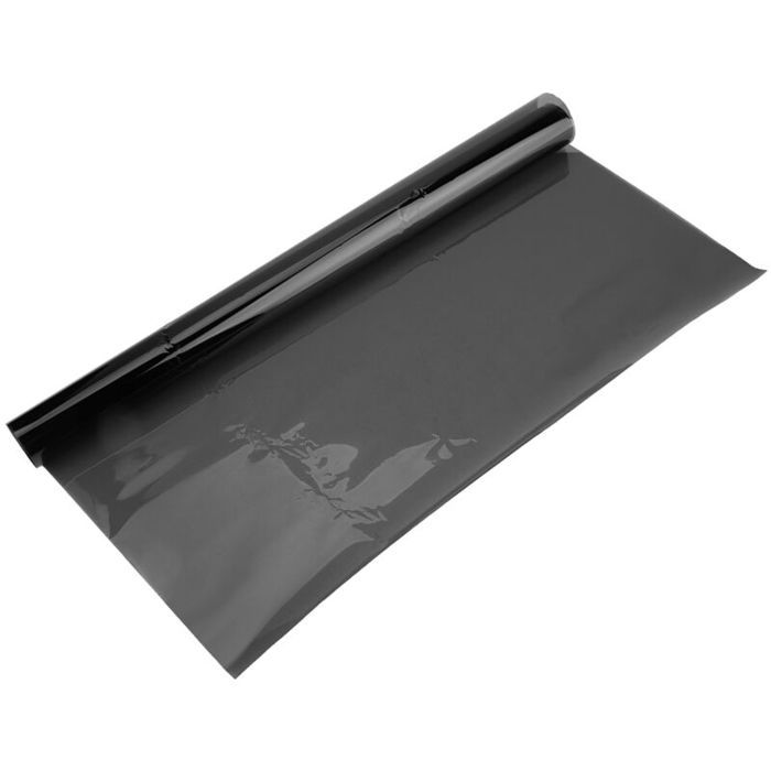 Rouleau de Film Teinté Noir de PVC 39.4 19.7 Pouces Véhicule Anti-Usure Car Window Tint Window Film pour Film teinté pour vitres d