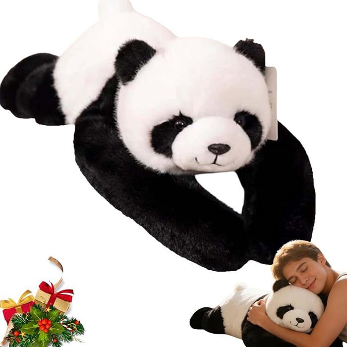 Peluche panda géant, oreiller en peluche doux, cadeau pour enfants mignons