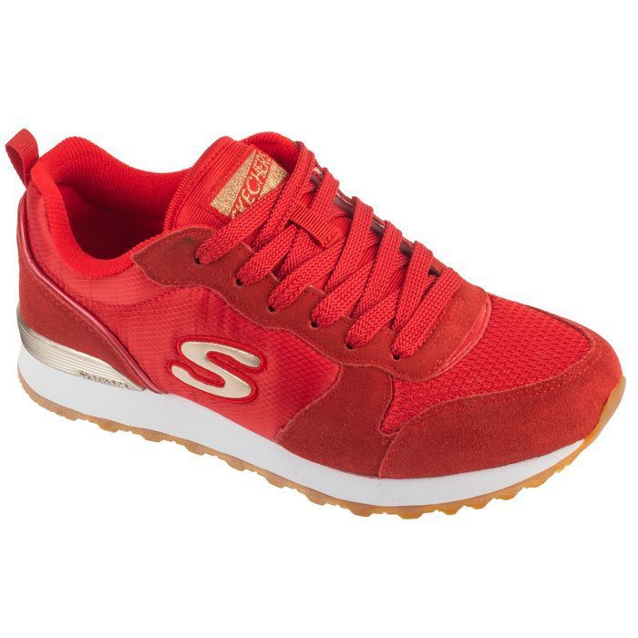 Skechers Baskets Femme - Rouge - Skechers OG 85 - Goldn Gurl