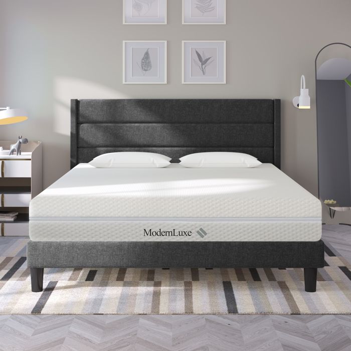 Matelas mousse mémoire 180x200cm 7 zones de confort 20 cm dépaisseur ergonomique respirant housse lavable réversible soutien ferme Matelas mousse mémoire 180x200cm 7 zones de confort 20 cm dépaisseur ergonomique respirant housse lavable réversible soutien ferme