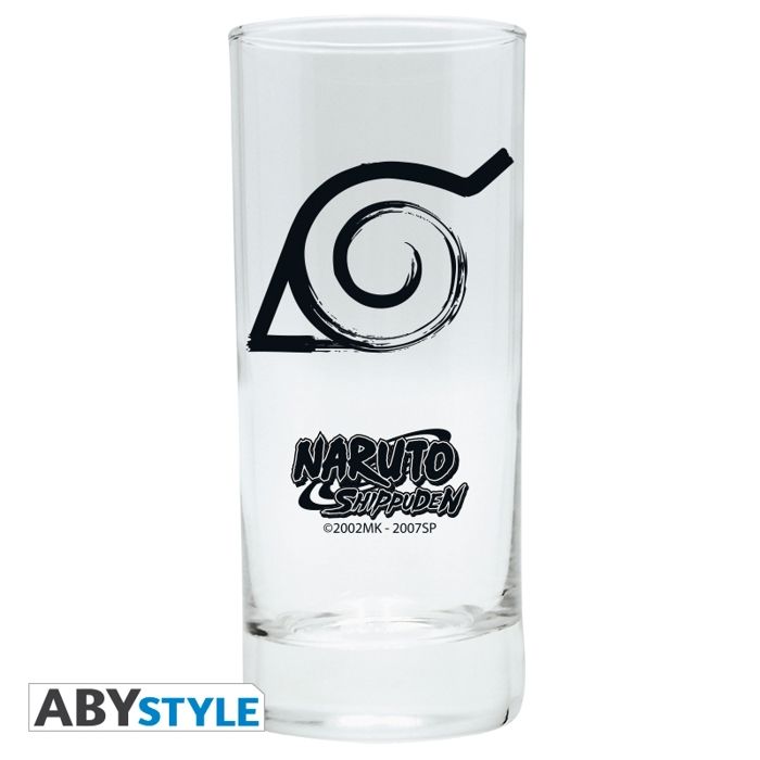 Naruto Shippuden - Konoha Symbool Kaars in Glas