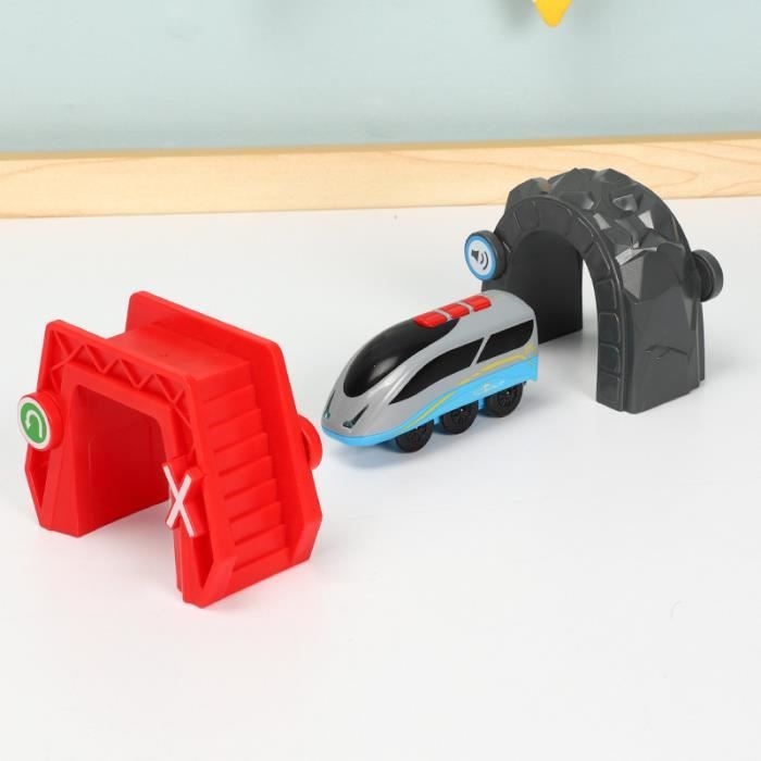 Circuit Voiture 167 Pièces Magnétique Modulable 3D Avec Train Électrique Anti-Gravity Cubes Emboîtables Pistes Flexibles Et