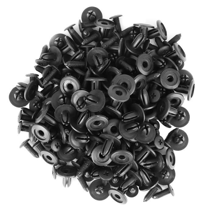 Lot De 20 Clips De Fixation Plastique Pour Honda - 10x17x20mm, Noir, Push-type, Neuf Sous Emballage